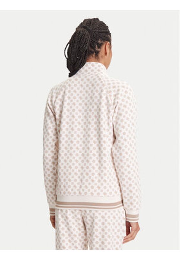 Guess Bluza V5YQ03 KB212 Écru Regular Fit. Materiał: syntetyk