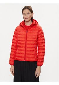 TOMMY HILFIGER - Tommy Hilfiger Kurtka przejściowa WW0WW38927 Czerwony Regular Fit. Kolor: czerwony. Materiał: syntetyk