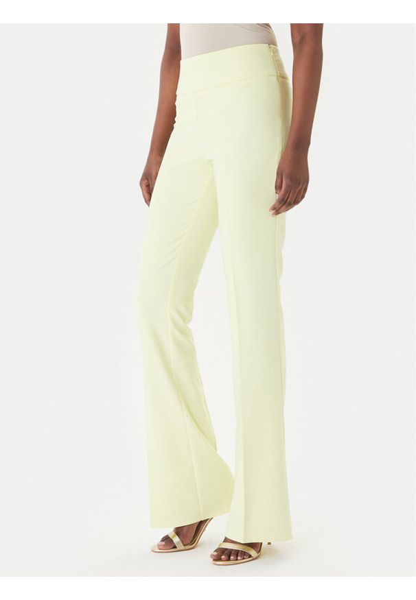 Rinascimento Spodnie materiałowe CFC0127876003 Żółty Slim Fit. Kolor: żółty. Materiał: syntetyk