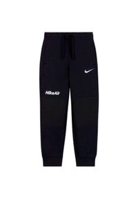 Nike NSW Air Pant Junior spodnie dresowe dziecięce 110 czarne. Kolor: czarny. Materiał: dresówka #1