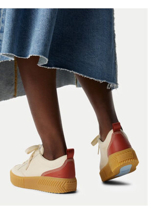 sorel - Sorel Sneakersy Out N About IV 2088221 Beżowy. Kolor: beżowy. Materiał: skóra, zamsz