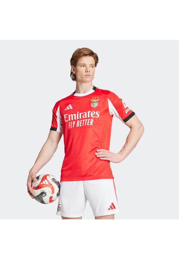 Adidas - Koszulka piłkarska Benfica 25/26 domowa. Sport: piłka nożna