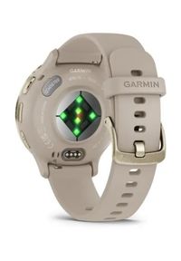 GARMIN - Garmin Venu 3s jasnozłota ramka z paskiem w kolorze french grey. Kolor: złoty. Styl: sportowy, casual #4