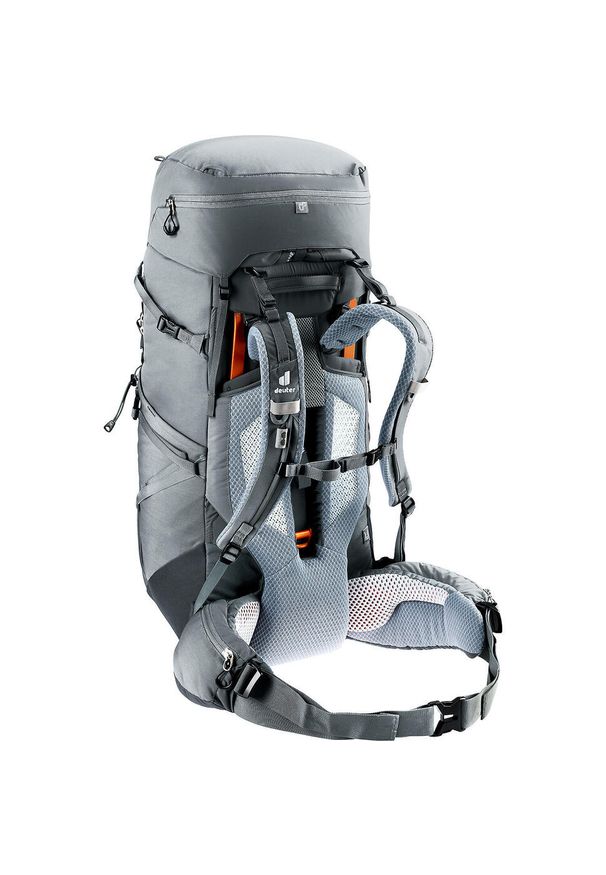 Plecak trekkingowy damski Deuter Aircontact Core 45 + 10 SL - graphite/black. Kolor: szary. Styl: sportowy
