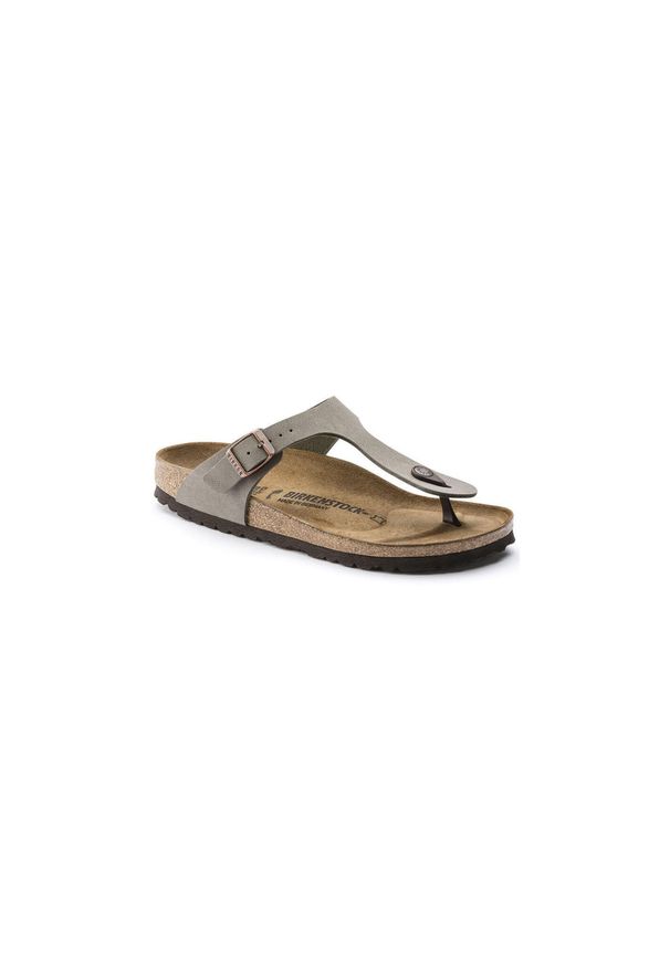 Japonki damskie Birkenstock Gizeh. Kolor: szary. Styl: elegancki