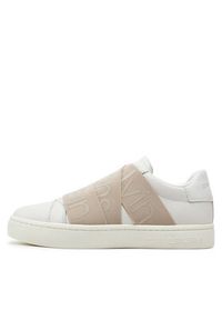 Calvin Klein Jeans Sneakersy Classic Cupsole Elas Web YW0YW01391 Biały. Kolor: biały