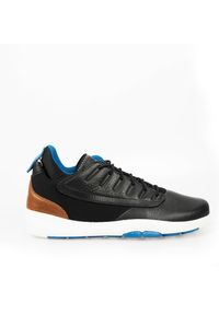 Geox Sneakersy "Modual B" | U948LA 0466K | Modual B | Mężczyzna | Czarny. Nosek buta: okrągły. Kolor: czarny. Materiał: tkanina, skóra