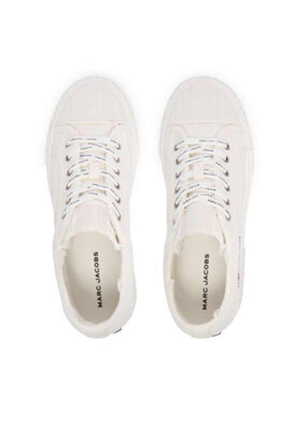 MARC JACOBS - Marc Jacobs Trampki 2S4FSN023F14 Biały. Kolor: biały. Materiał: materiał