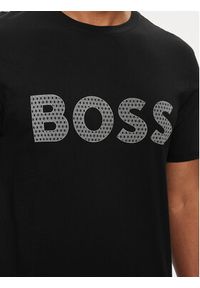 BOSS - Boss T-Shirt Teebossrete 50495719 Czarny Regular Fit. Kolor: czarny. Materiał: bawełna #4