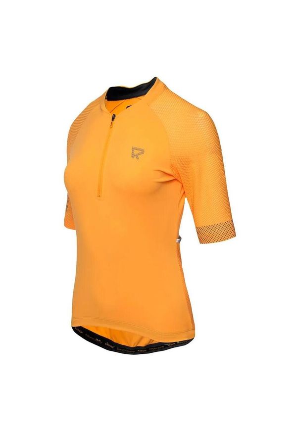 RADVIK - Jersey Damski Steinar. Kolor: pomarańczowy. Materiał: jersey. Sport: turystyka piesza