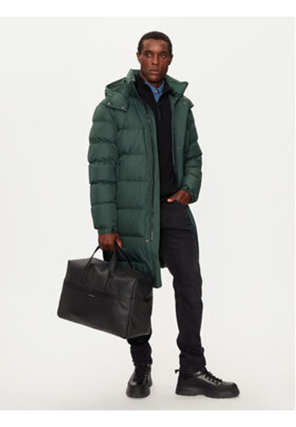 BOSS - Boss Kurtka puchowa H-Donden5 50525237 Zielony Regular Fit. Kolor: zielony. Materiał: syntetyk