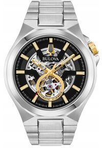 Zegarek Bulova Zegarek męski Bulova 98A224 srebrny. Kolor: srebrny #1