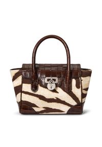 Lauren Ralph Lauren - LAUREN RALPH LAUREN Torebka 431969470001 Brązowy. Kolor: brązowy