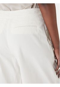 BOSS Spodnie materiałowe C_Tahilone1 50561636 Beżowy Wide Leg. Kolor: beżowy. Materiał: bawełna #3