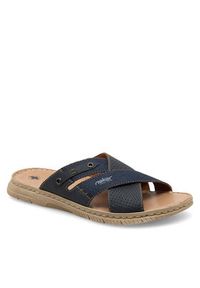 Rieker Klapki 21384-14 Niebieski. Kolor: niebieski #2
