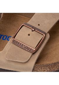 Birkenstock Klapki Arizona Bs 0552811 Szary. Kolor: brązowy. Materiał: nubuk, skóra #6