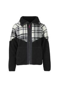 PEAK MOUNTAIN - Polar damski zapinany na zamek Peak Mountain Sherpa 350G. Kolor: czarny. Materiał: polar #1