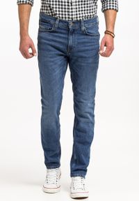 Mustang - MUSTANG VEGAS SLIM MĘSKIE SPODNIE JEANSOWE JEANSY DŻINSY DENIM BLUE 1015043 5000 702