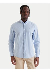 BOSS Koszula H-Liam 50562048 Błękitny Regular Fit. Kolor: niebieski. Materiał: bawełna #1