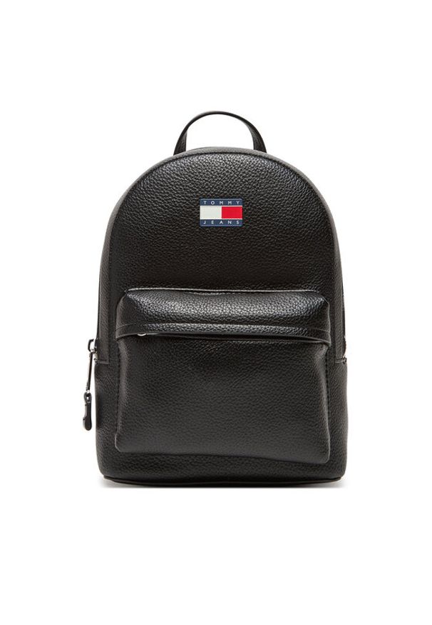Tommy Jeans Plecak Tjw Must Backpack AW0AW17823 Czarny. Kolor: czarny. Materiał: skóra
