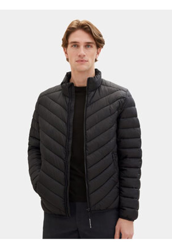 Tom Tailor Kurtka przejściowa 1036073 Czarny Regular Fit. Kolor: czarny. Materiał: syntetyk