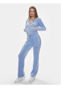 Juicy Couture Spodnie dresowe Tina JCAPW045 Fioletowy Regular Fit. Kolor: fioletowy. Materiał: syntetyk #4