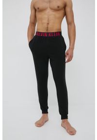 Calvin Klein Underwear spodnie dresowe męskie kolor czarny gładkie. Kolor: czarny. Materiał: dresówka. Wzór: gładki #2
