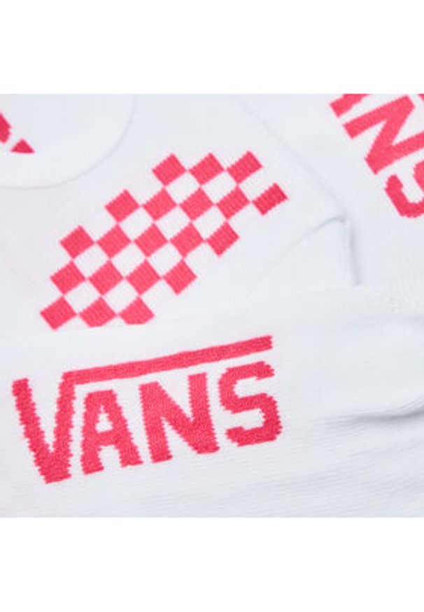 Vans Zestaw 3 par stopek dziecięcych Classic Canoodle Rox VN0007BCJU41 Biały. Kolor: biały. Materiał: bawełna, materiał