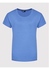 only - ONLY T-Shirt Moster 15106662 Niebieski Loose Fit. Kolor: niebieski. Materiał: wiskoza #4
