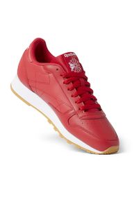 Buty Reebok Classic Leather Shoes GY3601 Czerwony. Kolor: czerwony. Materiał: skóra