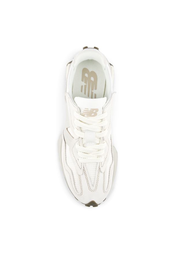 Buty unisex New Balance U327W2L5 – białe. Okazja: na co dzień. Kolor: biały. Materiał: syntetyk, materiał, guma, zamsz. Szerokość cholewki: normalna