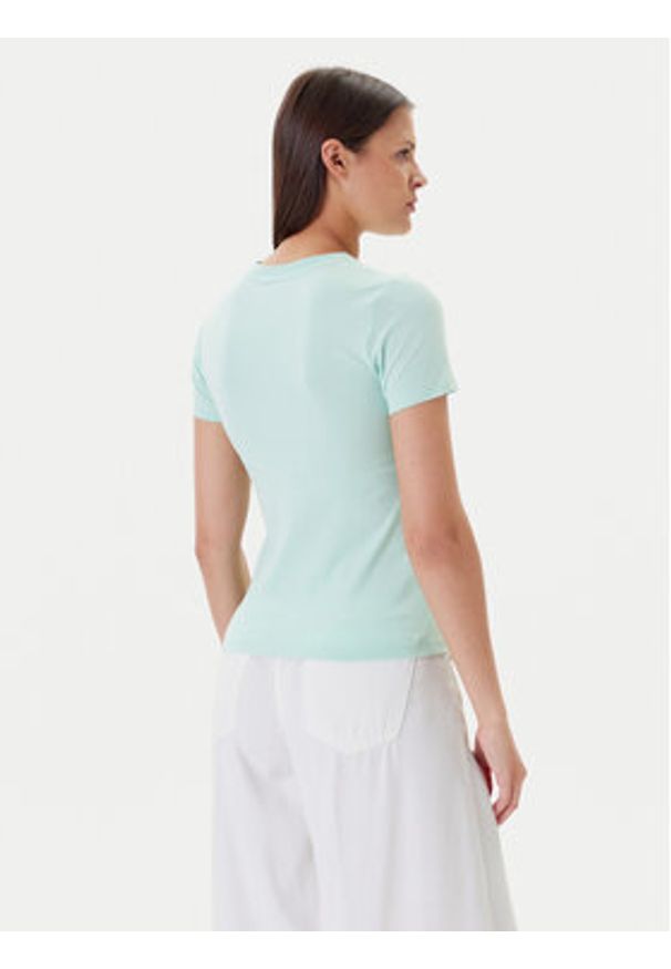 Guess T-Shirt W4YI04 J1314 Zielony Regular Fit. Kolor: zielony. Materiał: bawełna