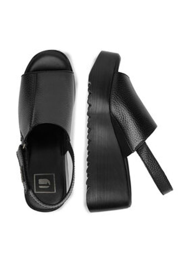G-Star RAW - G-Star Raw Sandały CEO-WI16-14944-01 Czarny. Kolor: czarny. Materiał: skóra