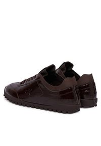 Calvin Klein Sneakersy Low Profile Run Mg Pol Mix Mat HW0HW03284 Bordowy. Kolor: czerwony. Materiał: skóra. Sport: bieganie #4
