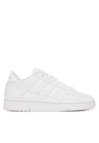 Adidas - adidas Sneakersy Rapid Court Low Junior Shoes KI8851 Biały. Kolor: biały. Materiał: skóra #1