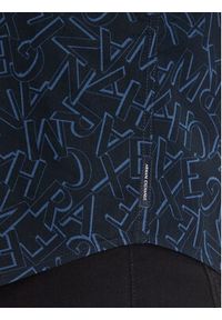 Armani Exchange Koszula 6RZC25 ZNEAZ 25ED Granatowy Slim Fit. Kolor: niebieski. Materiał: bawełna