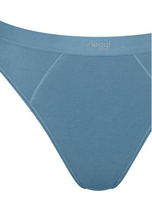 Sloggi Figi klasyczne Ever Ease 10219658 Niebieski. Kolor: niebieski. Materiał: bawełna