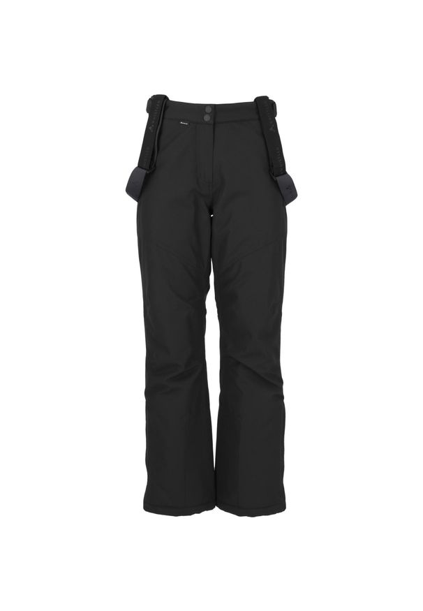 Dziecięce spodnie narciarskie Whistler Drizzle 10000. Kolor: czarny. Sezon: zima. Sport: narciarstwo