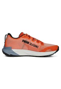 Buty męskie do biegania Puma Fast-Trac Nitro Chili. Kolor: pomarańczowy. Materiał: materiał, syntetyk