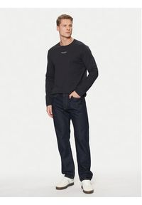 Marc O'Polo Longsleeve 520 2012 52020 Granatowy Regular Fit. Typ kołnierza: polo. Kolor: niebieski. Materiał: bawełna. Długość rękawa: długi rękaw