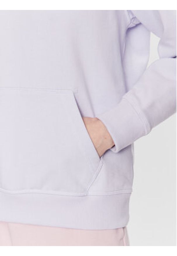 New Balance Bluza Athletics Nature WT23554 Fioletowy Oversize. Kolor: fioletowy. Materiał: bawełna