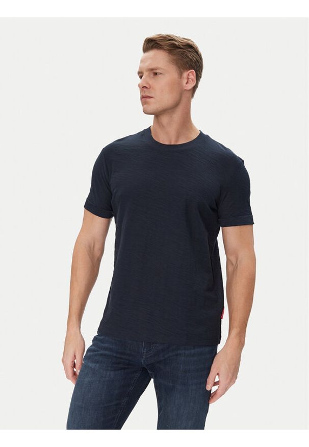 JOOP! Jeans T-Shirt 15 JJJ-34Alon 30045672 Granatowy Modern Fit. Kolor: niebieski. Materiał: bawełna
