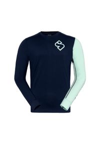 Dżersej z długim rękawem Sweet Protection Hunter. Kolor: niebieski. Materiał: jersey. Długość rękawa: długi rękaw. Długość: długie. Sport: kolarstwo #1