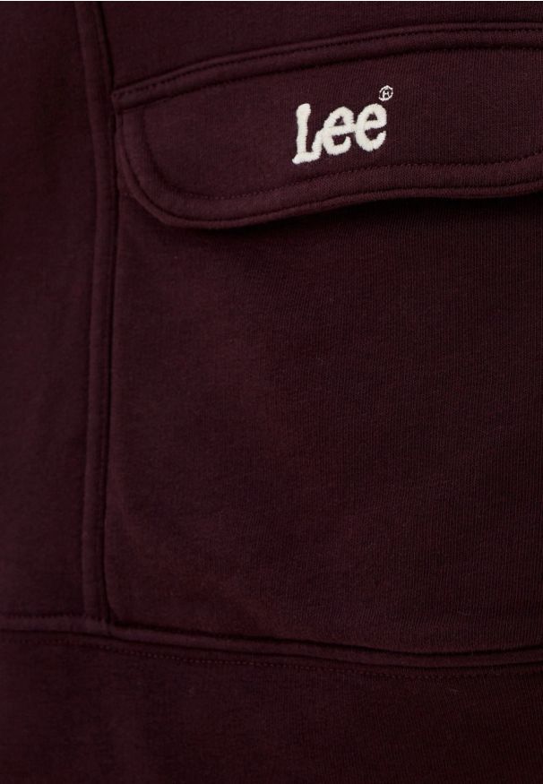 Lee - LEE DAMSKA BLUZA LEE VINTAGE HOODIE RODEO PURPLE 112341554. Styl: vintage