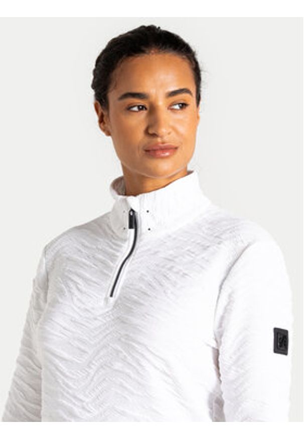 Dare2B Bluza techniczna Glamourize II DWA735 Biały Regular Fit. Kolor: biały. Materiał: syntetyk