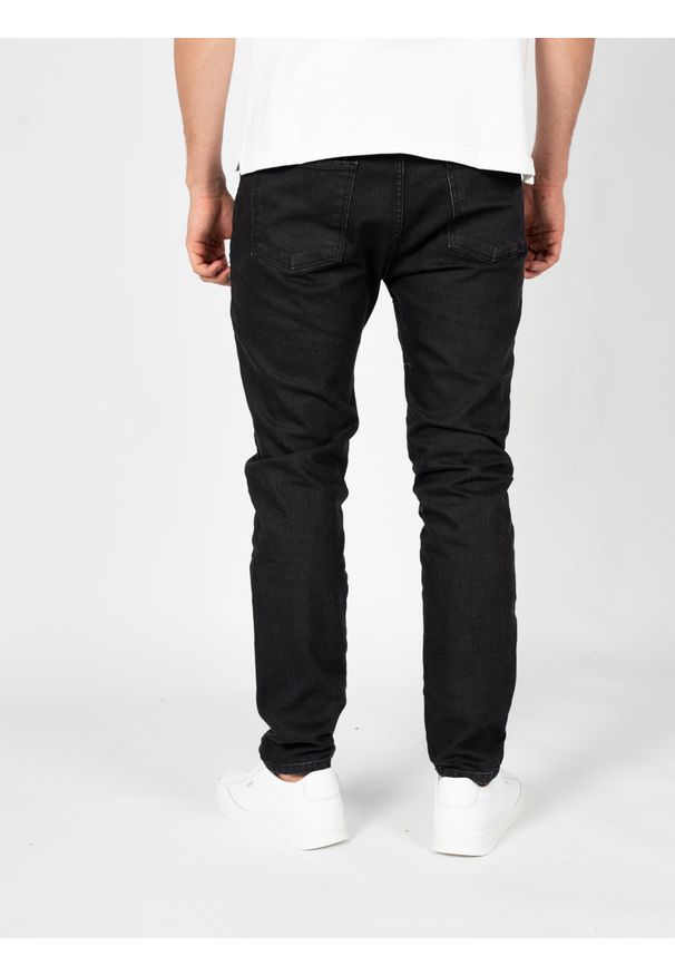 Xagon Jeansy "Bikers" | MR 228 | Mężczyzna | Czarny. Okazja: na co dzień. Kolor: czarny. Długość: długie. Styl: elegancki, casual