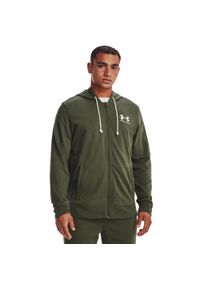 Bluza męska Under Armour RIVAL TERRY LC FZ. Kolor: zielony