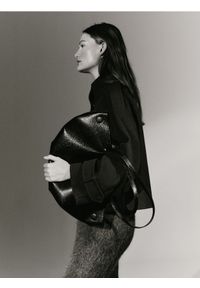 Reserved - Torebka shopper - czarny. Kolor: czarny. Materiał: skórzane #1