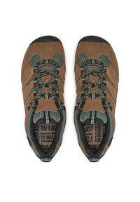 keen - Keen Trekkingi Headout Waterproof Hiking Shoe 1028309 Brązowy. Kolor: brązowy. Materiał: skóra, zamsz #6