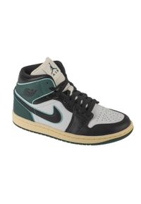 Jordan - Buty sportowe Sneakersy damskie, Air 1 Mid SE. Kolor: biały. Sport: turystyka piesza
